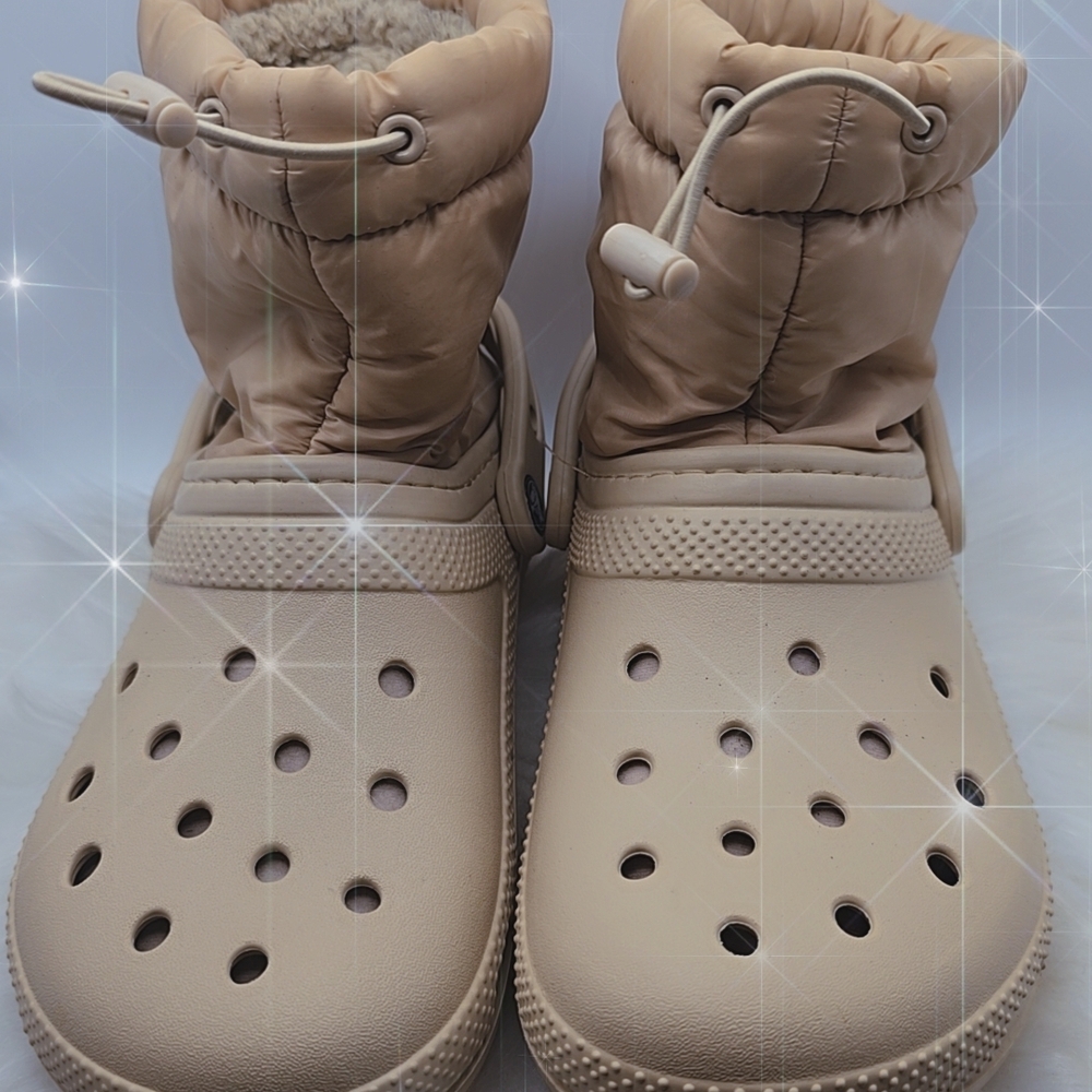 CROCS Tan Ankle Boots & Booties